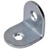 Lastrina piegata zincata 25 x 25 x 15 spessore 1,5 mm. - 4 pz.