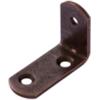 Squadretta reggipiani bronzata 25 x 35 x 15 spessore 2 mm. - 4 pz.