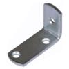 Squadretta reggipiani zincata 25 x 35 x 15 spessore 2 mm. - 4 pz.
