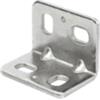 Piastrina di giunzione ad angolo asolata 20 x 20 spessore 2 mm. - 4 pz.