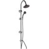 Colonna doccia myra cromata h101 con soffione tondo Ø 15