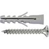 Tasselli universali nylon + viti t.p.s. - Ø 8 x 40 - 100 pz.