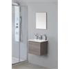 Mobile bagno petit rovere scuro, 50x36x42 cm