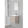Mobile bagno petit rovere chiaro, 50x36x42 cm