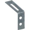 Piastra ad angolo, regolabile 80 x 20 x 65 mm.