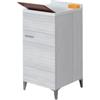 Lavatoio slim rovere grigio, 45x50x83 cm