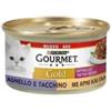 Purina gourmet gold intrecci di gusto tacchino e agnello per gatti - 85 gr