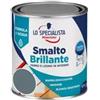 Smalto acqua brillante 0,5 lt. grigio scuro
