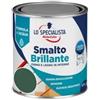 Smalto acqua brillante 0,5 lt. verde scuro