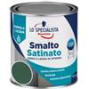 Smalto acqua satinato 0,5 lt. verde scuro