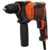 Black+Decker Kit valigetta trapano a percussione elettrico black+decker beh710k 710 w
