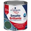 Smalto solvente brillante 0,5 lt. verde scuro