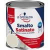 Smalto solvente satinato 0,5 lt. bianco ghiaccio