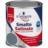Smalto solvente satinato 0,5 lt. grigio scuro