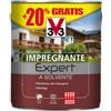 V33 Impregnante a solvente idrorepellente v33 expert noce chiaro 3 lt