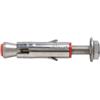 Ancoranti meccanici a 2 settori Ø 16 con vite testa esagonale m10 - 2 pz.