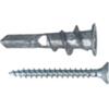 Tasselli in zama autoforanti 6 x 37 mm per pareti vuote, con vite tps 4,5 x 40 - 12 pz.