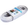 Cavo stendibiancheria Ø 5 x 20 mt. in polipropilene rivestito pvc trasparente