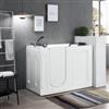 Vasca da bagno con sportello apertura a sinistra 133,4x67,3x101,6 cm