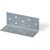 Lastrina ad angolo, forata 100 x 40 x 40 mm.