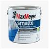 Smalto all'acqua acril-poliuretanico max meyer brillante colore bianco, 2 litri