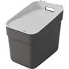 Keter Pattumiera ready keter grigio scuro 20 litri
