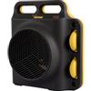 Bimar Termoventilatore bimar fan heater nero e giallo 2000 w