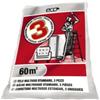 Set 3 teli di protezione per pittura ultra fine 4x5 mt