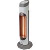 Bimar Stufa radiante al carbonio bimar hr 318 bianco 900 w
