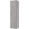 Decor Bagno Colonna pensile sospesa decor bagno con 1 anta colore grigio caldo, 35x28x138 cm