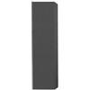 Decor Bagno Colonna pensile sospesa decor bagno canaletto con 1 anta colore grigio lava, 35x28x138 cm