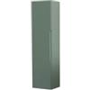 Decor Bagno Colonna pensile sospesa decor bagno canaletto con 1 anta colore verde salvia, 35x28x138 cm