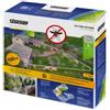 Stocker Kit antizanzare giardino stocker pro per geyser nebulizzatore 100 m di tubo, 40 ugelli, 40 raccordi a t, 5 raccordi dritti, 5 raccordi a l, 5 tappi di chiusura e 20 fermatubo