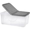 Contenitore con coperchio pieghevole dodo's box 40 lt 57,3x39x25,7 cm