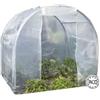 Verdemax Telo di ricambio verdemax per serra spring mini in pe trasparente 200x150x175 cm