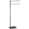 Gedy Piantana portasalviette gedy trilly in acciaio inox grigio