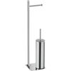 Gedy Piantana portarotolo e scopino wc gedy trilly in acciaio inox cromato
