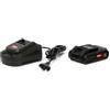 Valex Kit caricabatterie singolo e batteria di ricambio valex one all - 18v 2 ah