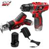 Valex Kit trapano avvitatore e sega a gattuccio 12v - valex