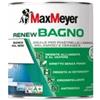 Smalto all'acqua bagno max meyer renew bianco 0,75 lt