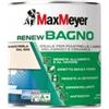 Smalto all'acqua bagno max meyer renew bianco perla 0,75 lt