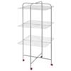Stendibiancheria verticale in acciaio 71x71x132 cm