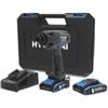 Hyundai Kit valigetta avvitatore a impulsi a batteria hyundai 180 nm 2 batterie 20v 2ah e caricabatterie - cod. 25877