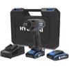 Hyundai Kit valigetta avvitatore a impulsi a batteria hyundai 250 nm 2 batterie 20v 2ah e caricabatterie - cod. 25879