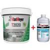 Max Meyer Set pittura murale traspirante max meyer t2020 bianco 14 lt e fissativo isolante max meyer fiss'up trasparente 1 lt