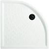 Piatto doccia semicircolare in ceramica bianco 90 cm