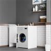 Lavatoio coprilavatrice con vasca reversibile garden bianco 109x60x89 cm