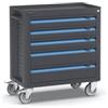 Fami Carrello porta attrezzi con 5 cassetti fami linea 391 portata 330 kg 79x45,5x87,6 cm