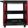 Essenza Carrello porta attrezzi con 3 ripiani essenza 75x35x72 cm