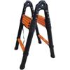 Easy System Scala telescopica in acciaio easy system portata massima 150 kg 5x2 scalini